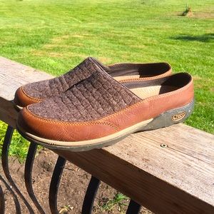 Womens Chacos size ten, two tone brown